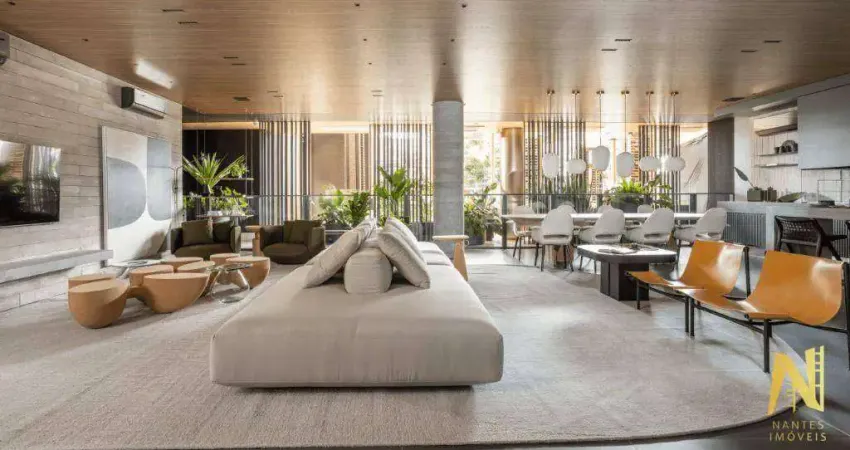 Apartamento 3 suítes à venda - aura - 195 m² por r$ 2.100.000 - gleba palhano - londrina/pr