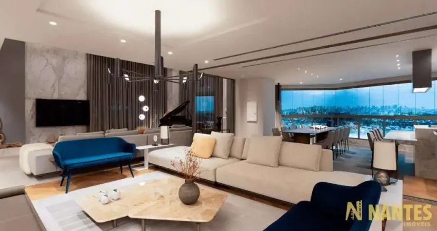 Apartamento com 4 suítes à venda - wave, 427 m² r$ 6.871.000, - bela suiça - londrinapr