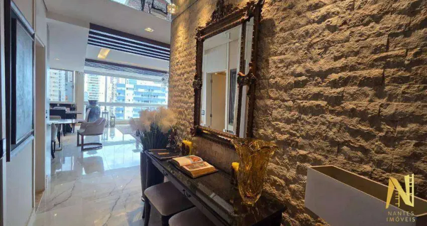 Apartamento de alto padrão à venda – 245 m² privativos – 3 suítes – mobiliado - gleba palhano - londrina/pr