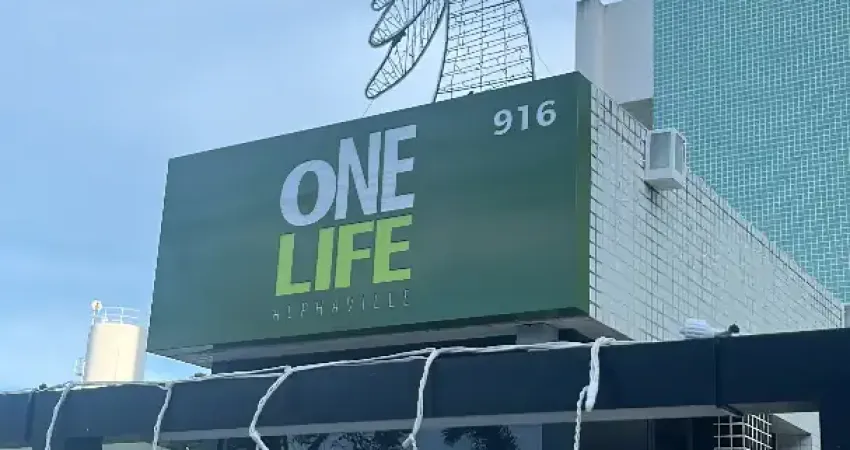 One life alphaville i | apartamento 1 quarto, piscina, academia e excelente localização