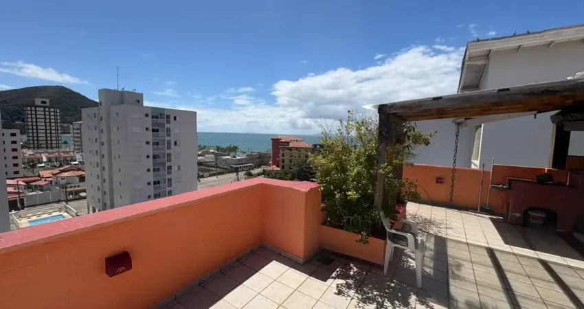 Cobertura duplex 220 m² de área útil na martim de sá, caraguatatuba