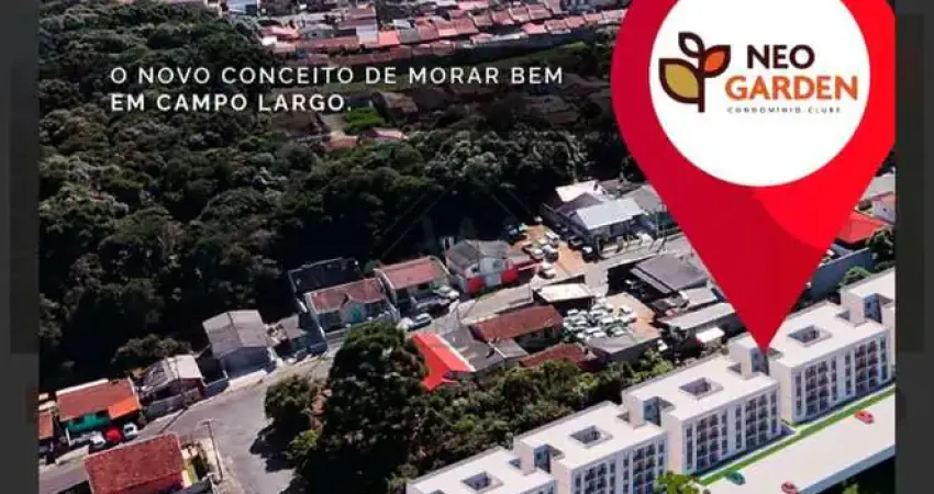 Apartamento com 2 quartos à venda na Rua Poeta Orlando Ferreira, Loteamento Bieda, Campo Largo