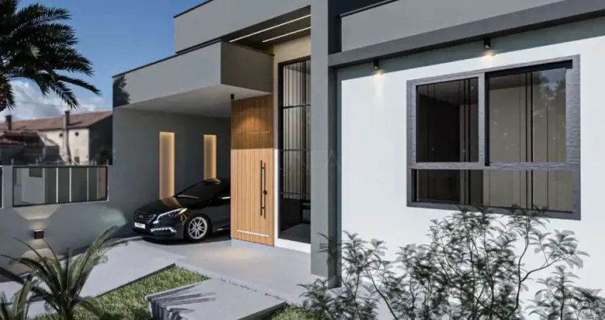 Casa com 3 quartos à venda na Avenida Galileu Galilei, 1, Barra do Aririú, Palhoça