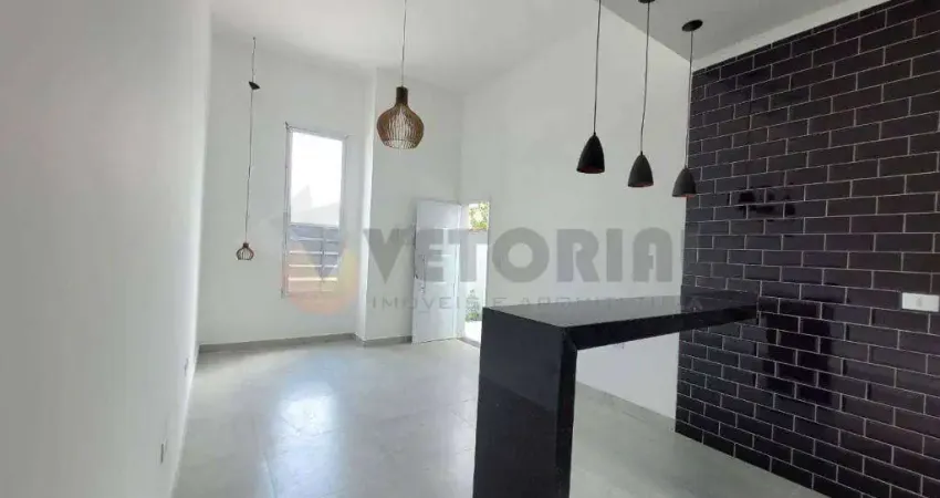Casa à venda em caraguatatuba, pontal de santa marina, com 2 quartos, 73m²