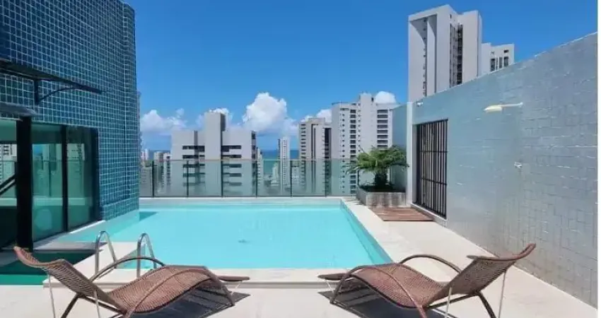 Flat com 1 quarto para alugar na Rua Ministro Nelson Hungria, Boa Viagem, Recife