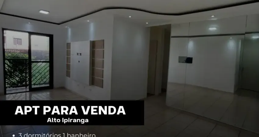 Apartamento com 3 quartos, Alto Ipiranga, Mogi das Cruzes - R$ 330 mil