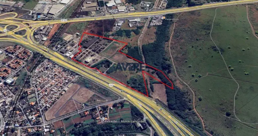 Área industrial disponível a venda no melhor ponto da rodovia anhanguera em campinas.