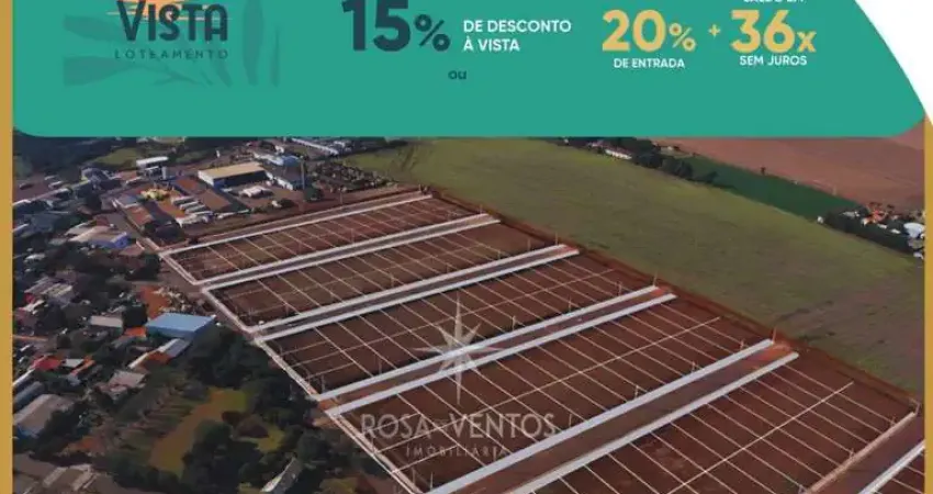 Alto da boa vista loteamento terreno à venda em toledo, j.d independência, com 360 m² de área total.