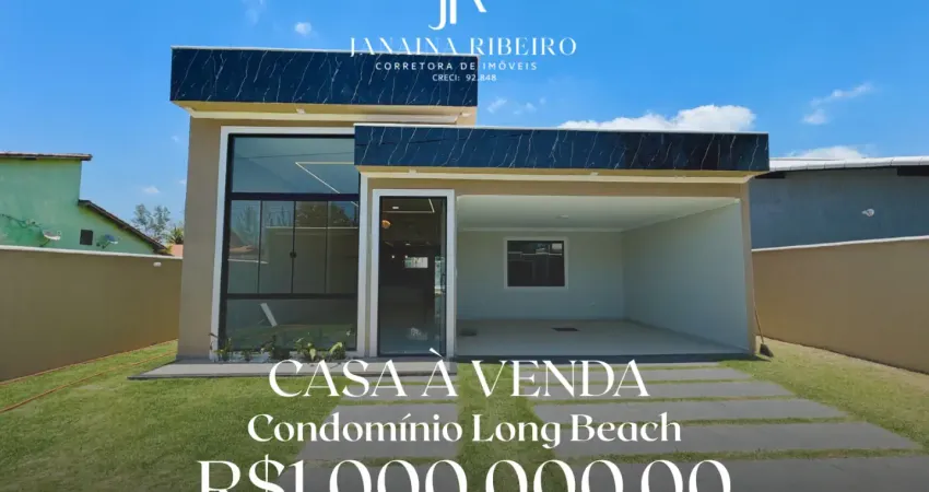 Casa em condomínio fechado com 3 quartos à venda no Long Beach (Tamoios), Cabo Frio