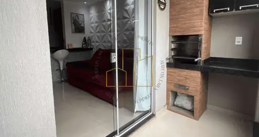 Apartamento á venda com 2 dormitóris (1 suíte), armários planejados, projeto moderno de iluminação