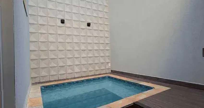 Casa à venda com, 3 dormitórios, 2 banheiros, 1 suíte, piscina aquecida, área de lazer completa, no