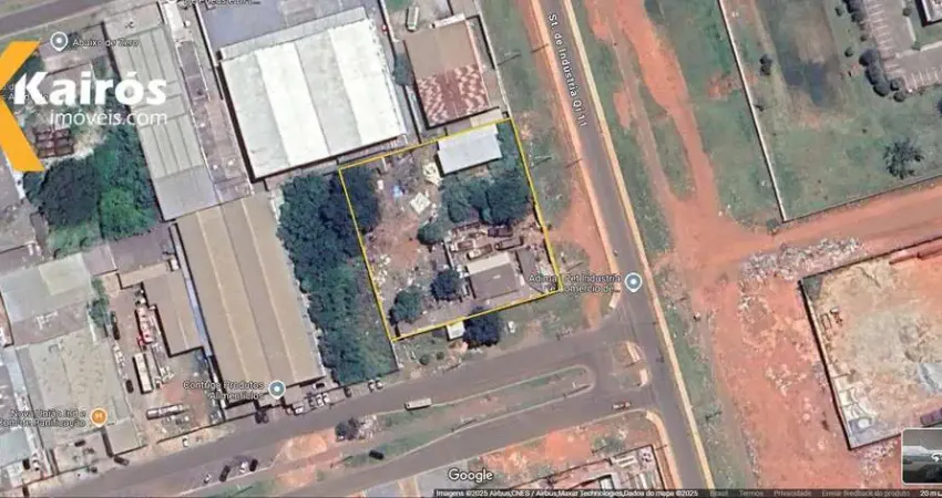 Terreno comercial/industrial de esquina no setor industraal de ceilândia. (61) 9.8300-2010