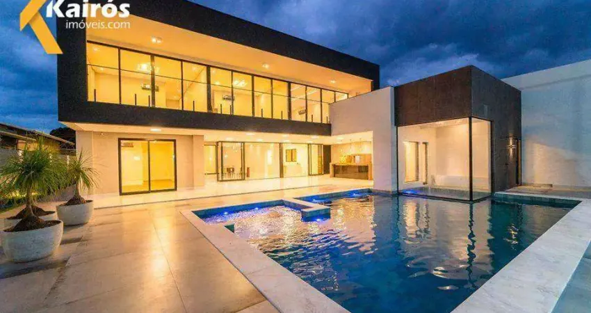 Casa nova, alto padrão, 5 suítes, 904m². inf.: (61) 9.8300-2010.