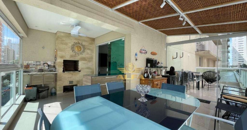 Perto da praia - Apartamento com 2 suítes - Condomínio com lazer - 2 vagas - Pitangueiras - Guarujá/SP.
