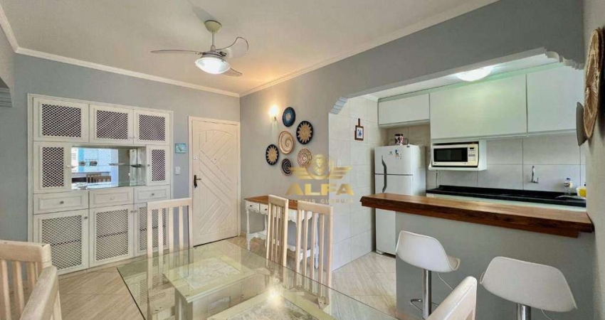 Apartamento com 2 dormitórios à venda, 65 m² por R$ 480.000,00 - Pitangueiras - Guarujá/SP
