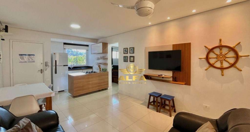 Apartamento com 2 dormitórios à venda, 70 m² por R$ 330.000,00 - Pitangueiras - Guarujá/SP