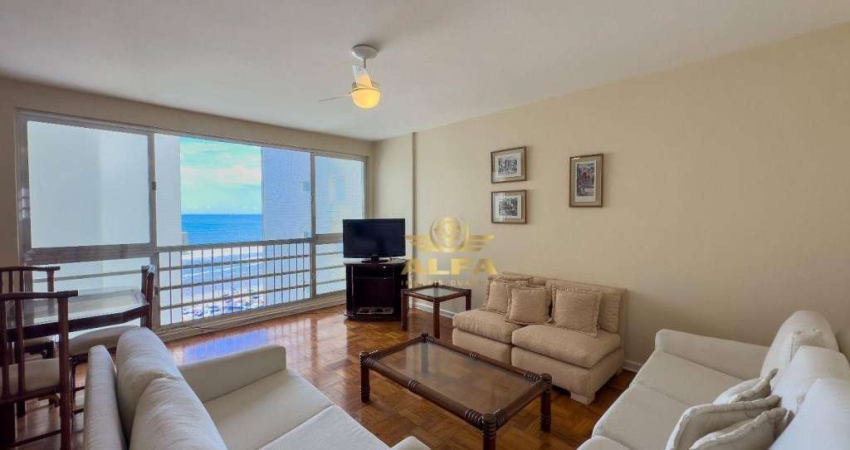 Frente mar - Apartamento à venda com 3 dormitórios - Pitangueiras - Guarujá/SP