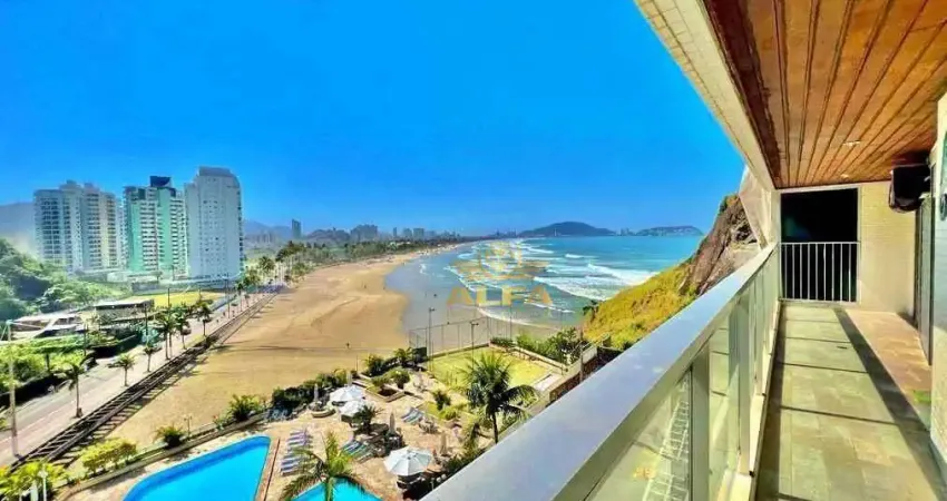 Apartamento com 3 dormitórios à venda, 162 m² por r$ 850.000,00 - pitangueiras - guarujá/sp