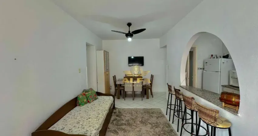 Apartamento com 1 dormitório à venda, 54 m² por r$ 350.000,00 - pitangueiras - guarujá/sp