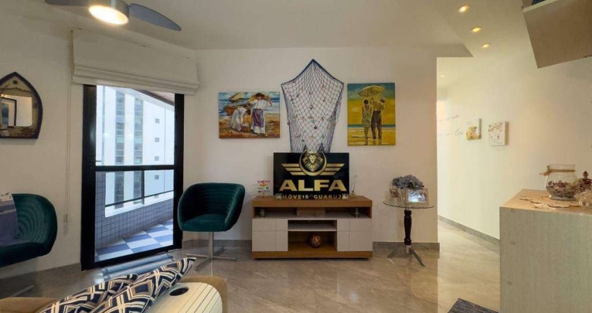 Apartamento com 2 dormitórios à venda, 70 m² por R$ 650.000,00 - Jardim Astúrias - Guarujá/SP