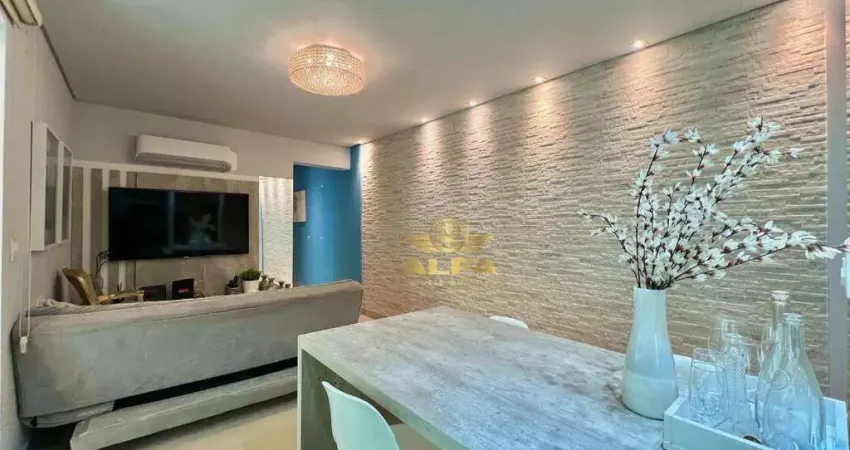Apartamento com 2 dormitórios à venda, 108 m² por R$ 820.000,00 - Pitangueiras - Guarujá/SP