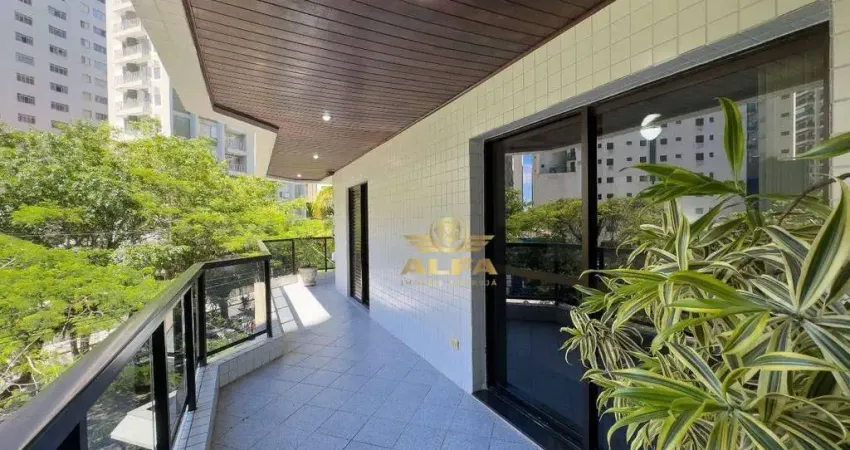 Apartamento com 4 dormitórios à venda, 150 m² por r$ 790.000,00 - pitangueiras - guarujá/sp