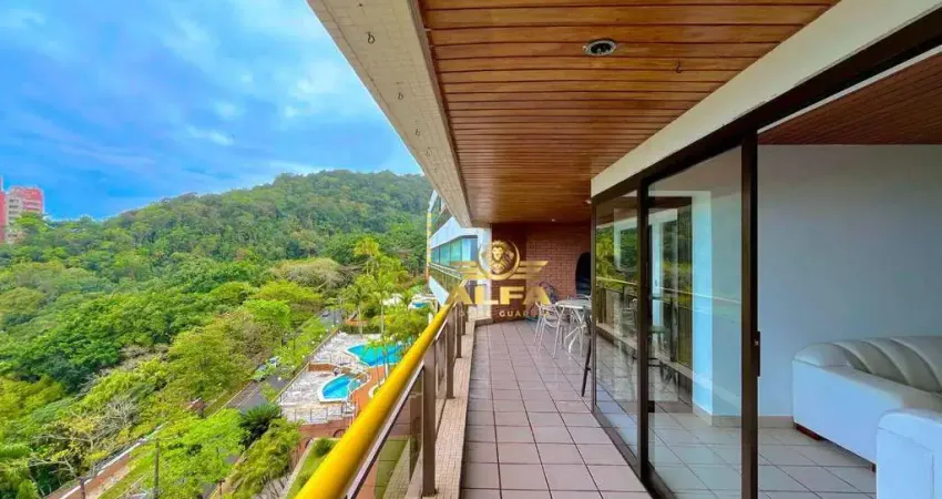 Apartamento com 3 dormitórios à venda, 168 m² por r$ 960.000,00 - sorocotuba - guarujá/sp