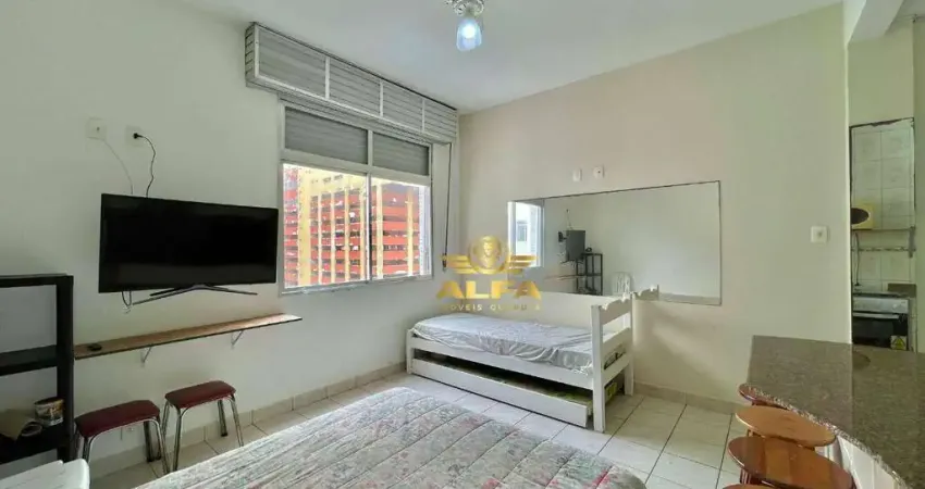 Kitnet à venda na praia das pitangueiras no guarujá | alfa imóveis guarujá