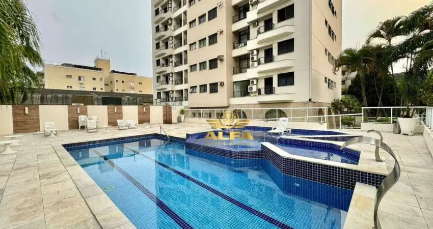 Apartamento à venda na enseada, guarujá – 2 dormitórios, sacada, lazer completo e 1 vaga | alfa imóveis guarujá