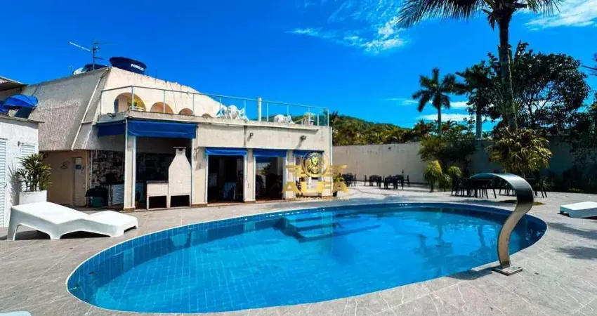 Casa ampla com piscina à venda na praia de pernambuco, guarujá – 8 dormitórios | alfa imóveis guarujá