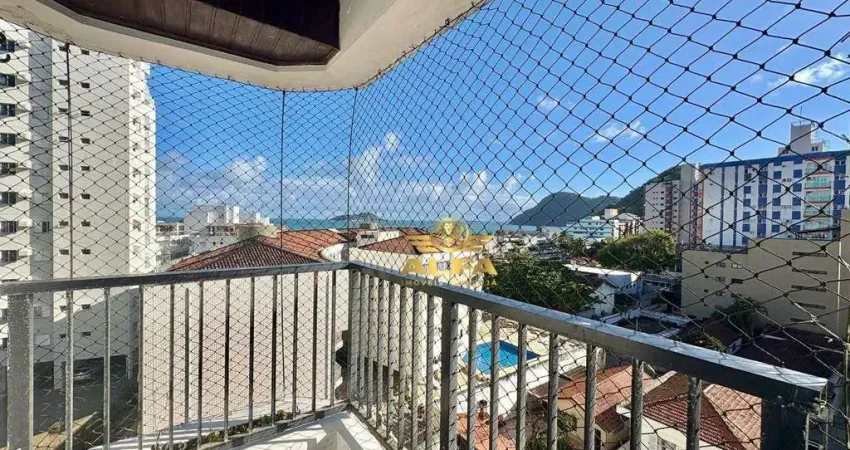 Apartamento 3 dormitórios com vista mar à venda no tombo – alfa imóveis guarujá