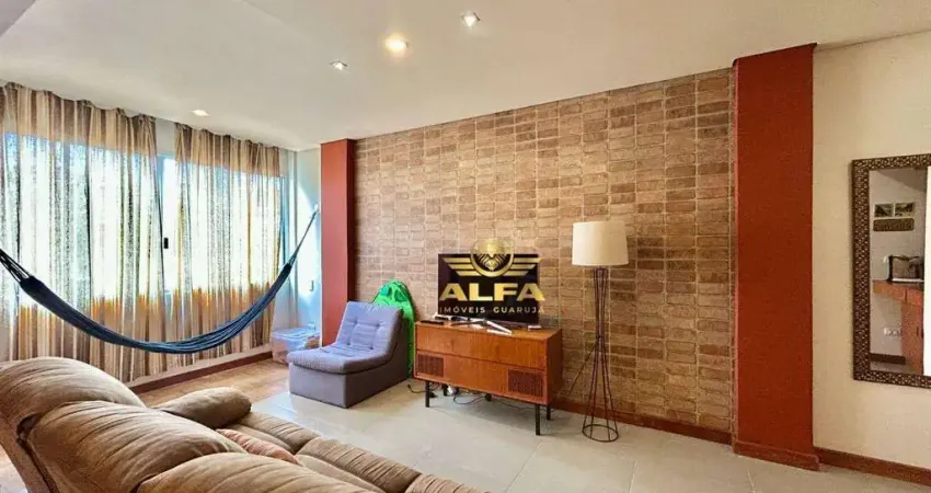 Apartamento à venda na enseada guarujá; 2 dormitórios; perto da praia; região da brunella | alfa imóveis guarujá