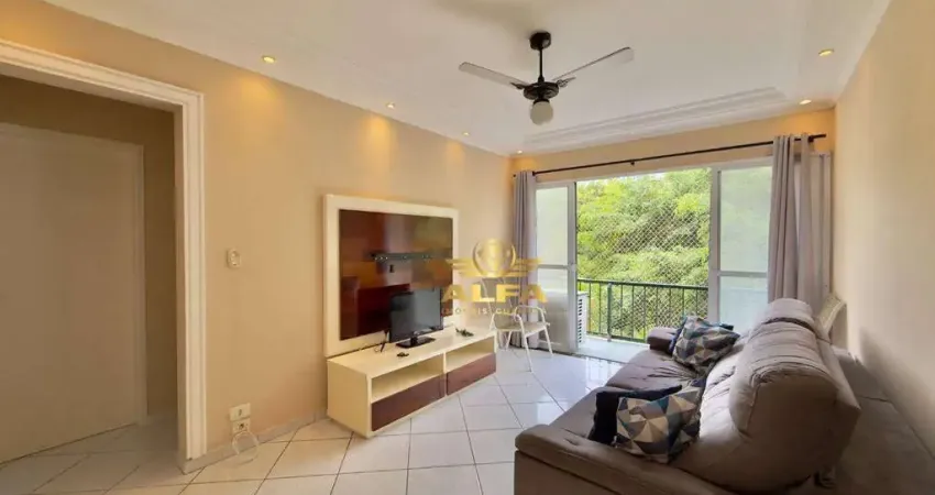 Apartamento reformado à venda com sacada na praia da enseada – alfa imóveis guarujá