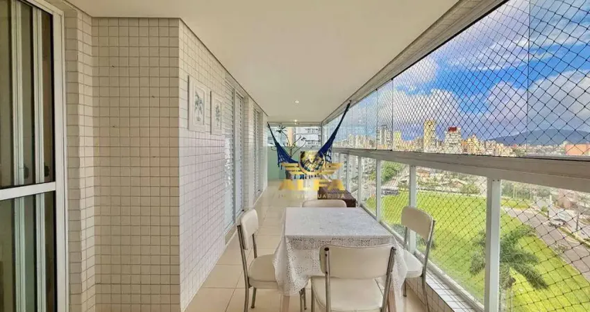Apartamento com Vista para o Mar e Varanda Gourmet à Venda na Praia da Enseada – Alfa Imóveis Guarujá