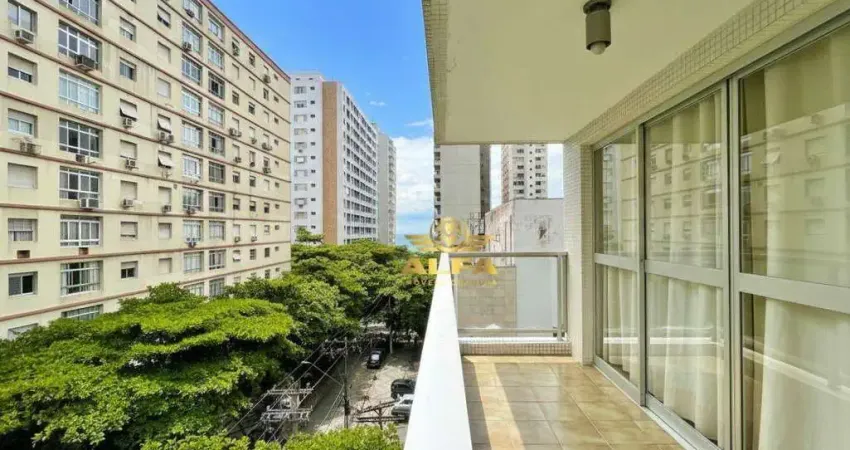 Apartamento Mobiliado com Vista Mar à Venda na Praia das Pitangueiras – 3 Quartos e 2 Vagas | Alfa Imóveis Guarujá