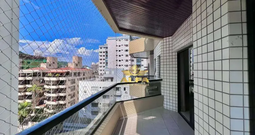 Apartamento com sacada na Praia da Enseada – Alfa Imóveis Guarujá
