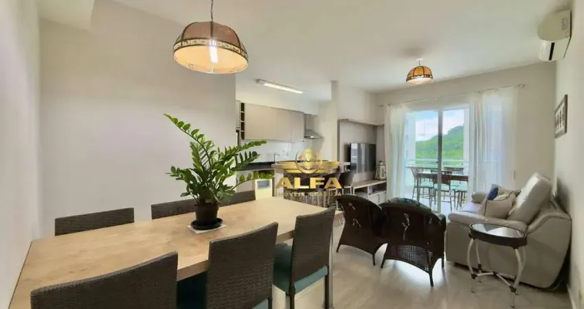 Apartamento com varanda gourmet e vista mar a 1 quadra da Praia das Astúrias – Alfa Imóveis Guarujá