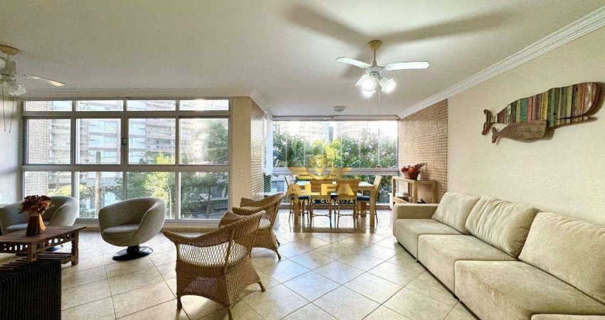 Apartamento com 3 dormitórios à venda, 145 m² por R$ 850.000,00 - Pitangueiras - Guarujá/SP