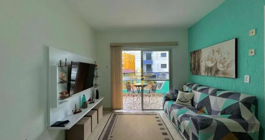 Apartamento com 2 dormitórios à venda, 70 m² por r$ 430.000,00 - tombo - guarujá/sp