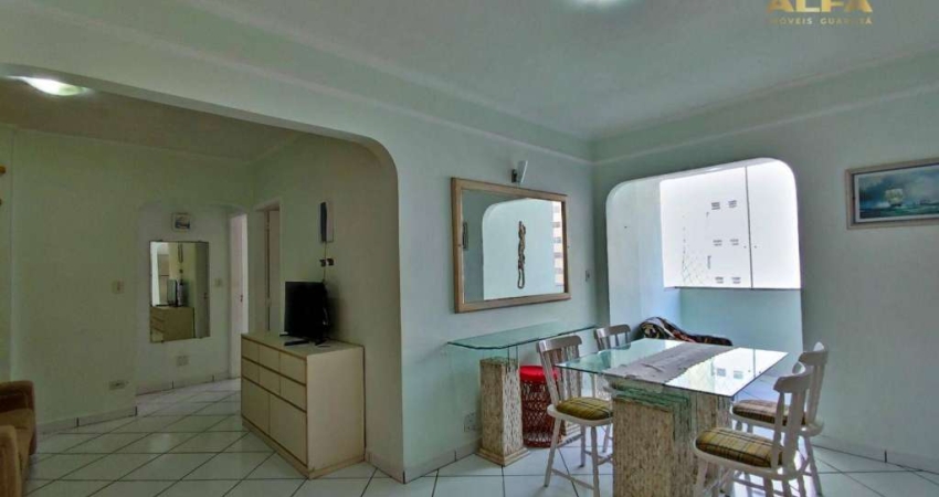 Apartamento com 2 dormitórios à venda, 65 m² por R$ 460.000,00 - Pitangueiras - Guarujá/SP