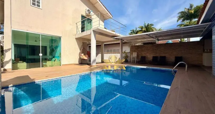 Casa com 5 dormitórios à venda, 220 m² por R$ 1.800.000,00 - Balneário Praia do Pernambuco - Guarujá/SP