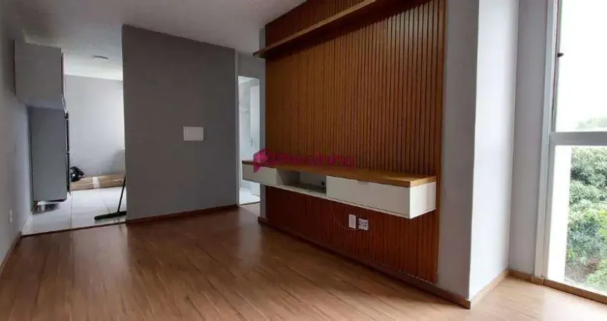 Apartamento para alugar em limeira, parque hippolyto, com 2 quartos, com 47 m²