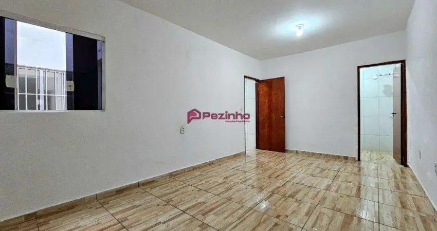 Casa para alugar em limeira, parque residencial abílio pedro, com 1 suíte, com 40 m²