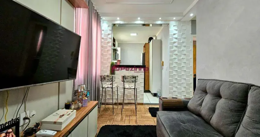 Apartamento à venda e para alugar em limeira, jardim do lago, com 2 quartos, com 47 m²