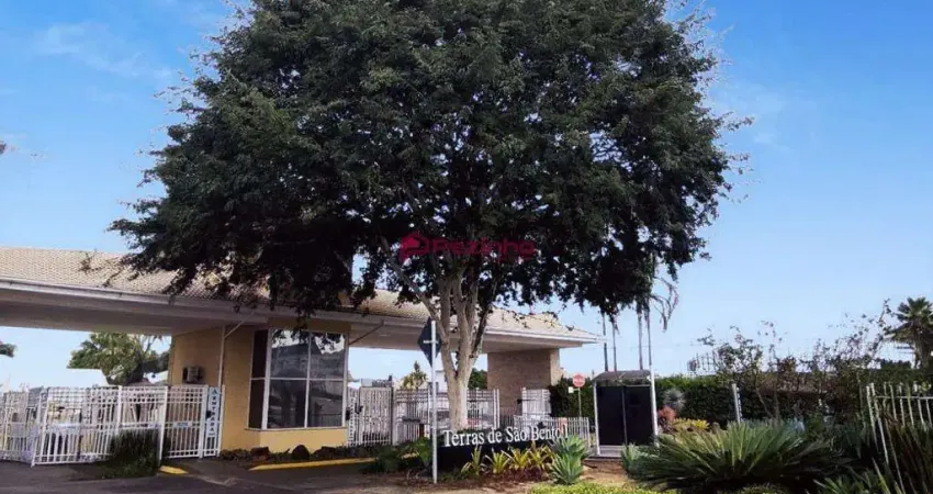 Terreno à venda em limeira, terras de são bento i, com 308 m², residencial terras de são bento i