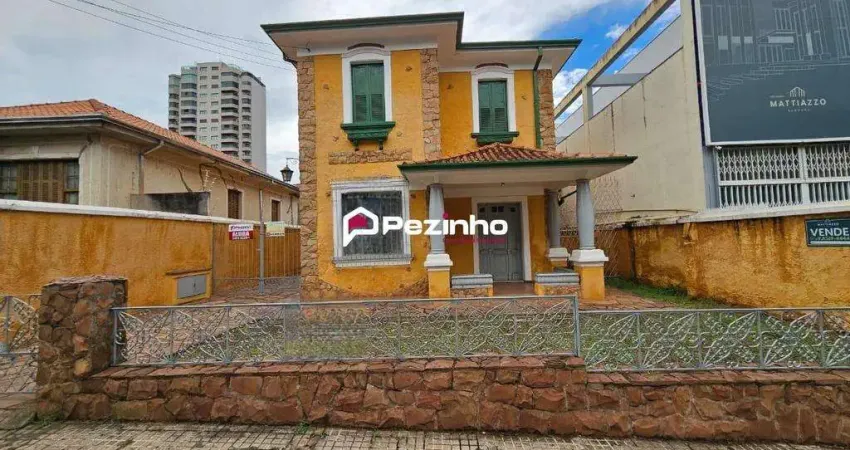 Casa à venda e para alugar em limeira, centro, com 5 quartos, com 254 m²