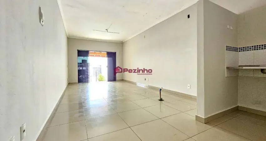 Salão para alugar em limeira, parque residencial santa eulália, com 40 m²