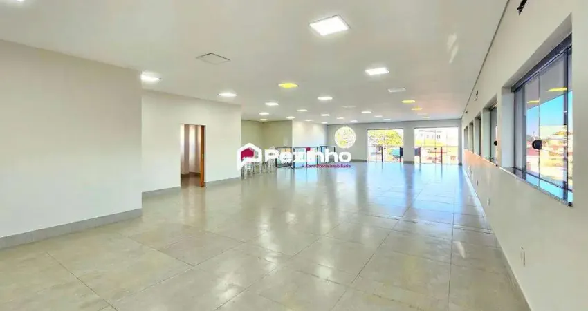 Salão no piso superior para aluguel, 4 vagas, boa vista - limeira/sp