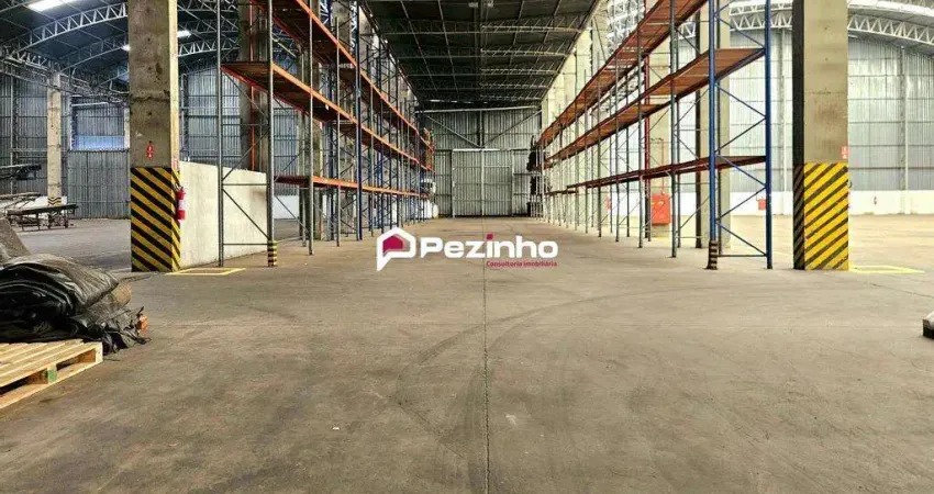 Galpão para locação na vila camargo – 7.000 m² | pé-direito de 11m | ideal para armazenagem | r$15,00/m²