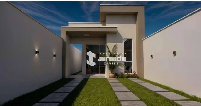 Casa com 2 dormitórios sendo 1 suíte à venda, 65 m² por R$ 240.000 - Papagaio - Feira de Santana/BA